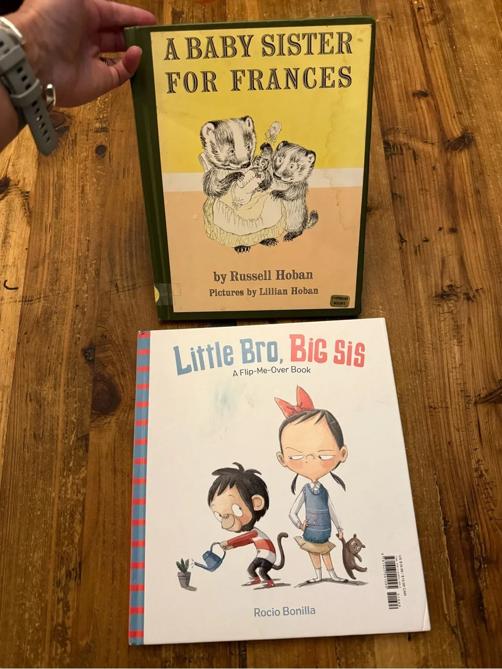 Sibling books A Baby Sister for Francis, Little Bro Big Sis 2 Books